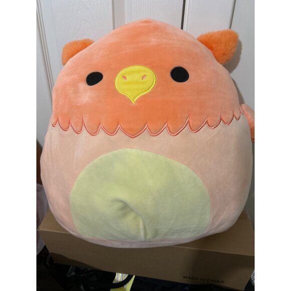 Squishmallows Official Kellytoy squishy Soft, Plush 16 inch Kirk The Bird squeez - Picture 1 of 10